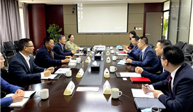 宋德安主席在成都會(huì)見中信成都分行行長(zhǎng)沈強(qiáng)一行