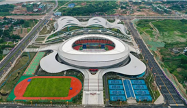 省運會今日在樂開幕,這項精品工程,德勝助建!