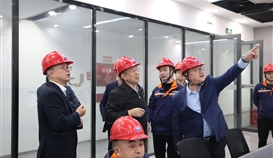 中鋼協副會長駱鐵軍一行到德勝調研交流